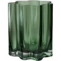 DBKD Filter Lantaarn 13 Cm Groen - Kaarshouders Glas Green - 20231504gr