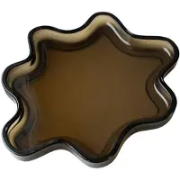 DBKD Filter decoratieschaal Brown, Ø22x2 cm