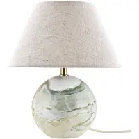 Globen Lighting Castello 35 tafellamp Lichtgroen marmer