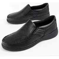 Purapiel Mocassin Confore12 Zwart