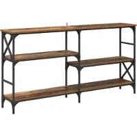 vidaXL Wandtafel Oudhout 150 x 29 x 76,5 cm Bewerkt hout