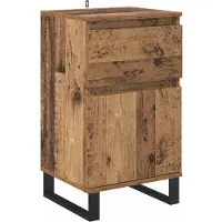 vidaXL Dressoir Oud hout Bewerkt hout