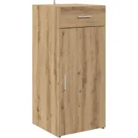 vidaXL Opbergkast Artisan Eik 40 x 42,5 x 93 cm Geconstrueerd hout