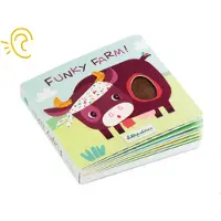 Lilliputiens - Voelboek met geluiden - Funky farm