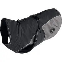 Hunter - Mantel Uppsala Cozy - Hondenjas Rücken 40 cm - Hals 30-56 cm, Bauch 56-80 cm, grijs