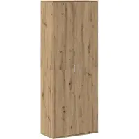 vidaXL Highboard 70 x 33.5 x 180 cm Bewerkt hout Artisan Eiken