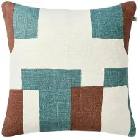 Chhatwal & Jonsson Jay kussenhoes Terracotta-heaven blue, 50x50 cm