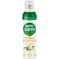 Happy Earth 100% Natural Whole Body Deo Spray Jasmine & Ho Wood