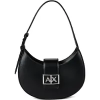 Armani Exchange Schoudertas 'Jodie' zwart