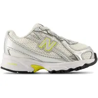 New Balance Sneakers '740 Bungee Lace' lichtgeel / zilvergrijs / zilver