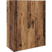 vidaXL Wandkast Oudhout 69,5 x 34 x 90 cm Bewerkt hout