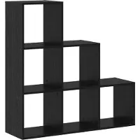 vidaXL Roomdivider Boekenkast 6-laags 99 x 29 x 99 cm Bewerkt hout