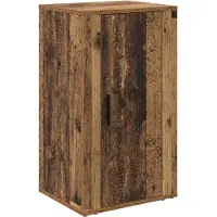 vidaXL Dressoir Oudhout 40 x 33 x 70 cm Bewerkt hout