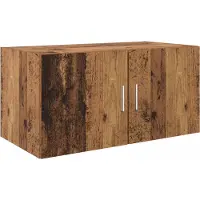 vidaXL Opbergkast 2 pcs Oudhout 80 x 42,5 x 225 cm