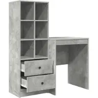 Syfax Bureau Beton Grijs 105,5 x 50 x 127 cm 2 st