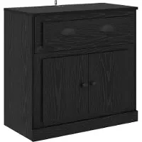vidaXL Highboard Zwart Eiken 70 x 35,5 x 67,5 cm Bewerkt hout