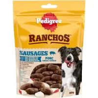 Pedigree Hondensnack Ranchos Sausages Varken 60gr