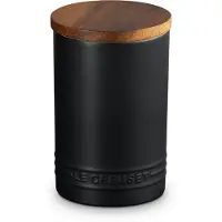 Le Creuset Signature voorraadpot Matte Black, 770 ml