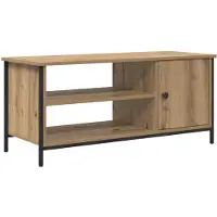 Syfax TV-kast 100 x 40 x 45 cm Artisan Eiken Bewerkt hout