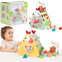 ClassicWorld Happy Hen Activity Box 31,5*26,7*42,5 cm.