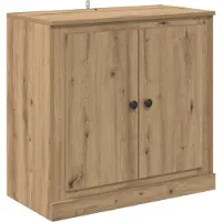 Syfax Dressoir 70 x 35,5 x 67,5 cm Artisan Eiken Bewerkt hout