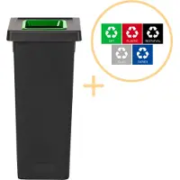 B2X Plafor - Fit Bin 53l - Recycling - Groen