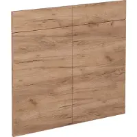 Vicco R-Line Keukenfront – 79.2 x 70.8 cm meubelfront voor de onderkast met lades Krachtige eik goud