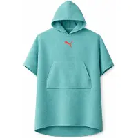 Puma unisex badponcho met capuchon voor strand en sauna 660009