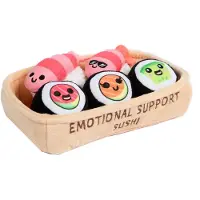 Just Play Emotional Support Sushi knuffels - Kawaii Pluche set