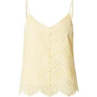 Pieces Top 'PCVILDE' geel