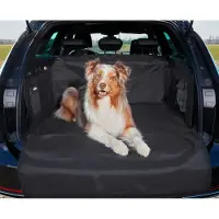 DS Produkte Hondenkofferbakbescherming (incl. zij- en laaddrempelbescherming) - Waterdichte, krasvaste en afwasbare kofferbakbeschermingsmat voor honden - Hondendeken voor de kofferbak van de auto