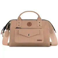 Cabaia handtas schoudertas Adventurer Recycled Velvet Crossbody Luxor beige