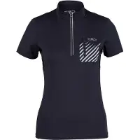 CMP - Women's Breast Pocket T-Shirt Free Bike - Fietsshirt 34, blauw