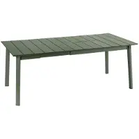 Lafuma Oron Tuintafel 100x200 Cm - Tuintafel Aluminium Moss - LFM5400_9874
