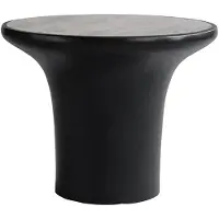 101 Copenhagen Trumpet Tafel Silver Travertine | Low
