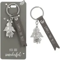 Depesche sleutelhanger speelgoed Be Happy meerkleurig decoratief.