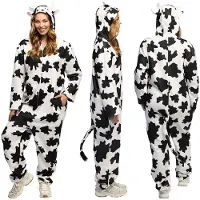 Boland - Kostuum Koe (max. 1.75 m) - Volwassenen - Koe - Funny - Foute Party - Carnaval - Themafeest - Vrijgezellenfeest - Unisex