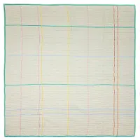Hubsch - Sen Bedspread - Sand - 260x260cm