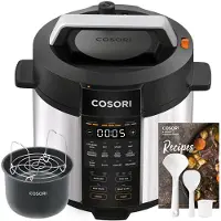 Cosori Snelkookpan Chef Edition KOSP0024EUN 1100 W Zwart en Zilver