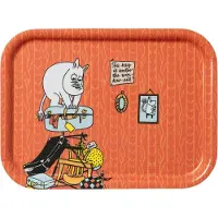 Arabia Moomin Dienblad 27x20 Cm Ready For Vacation - Dienbladen Plex Multi - 1083728