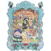 Rolife Robotime Magic Kitty's Home - Rowood Puzzle Paradise - TA009 - Puzzel - Legpuzzel - Kat - Cadeautip