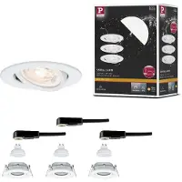 Paulmann 92416 Nova LED-inbouwlamp LED GU10 4.9 W Wit (mat)