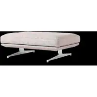 &tradition Inland Av32 Pouf 0011/polished Aluminium - Fauteuils & poefs Textiel Clay - 134457A235A006