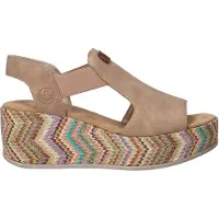 Rieker Sandaal 'Sandalen Hak' beige