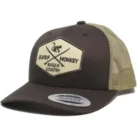 Surf Monkey Sportpet donkerbruin