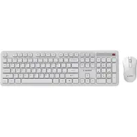Gembird Slim Pro Business draadloze desktopset, wit, US-layout