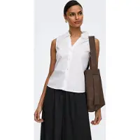ONLY Jdymio Overhemd Dames Wit Xl