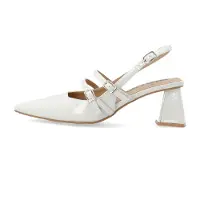 Bianco Slingpumps 'Maralyn' wit
