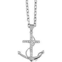 Akzent Dames hanger "Dusica" van 925 Sterlingzilver, gerhodineerd, duurzaam