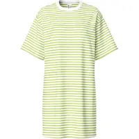 Pieces Jurk 'PCSadie' mintgroen / wit